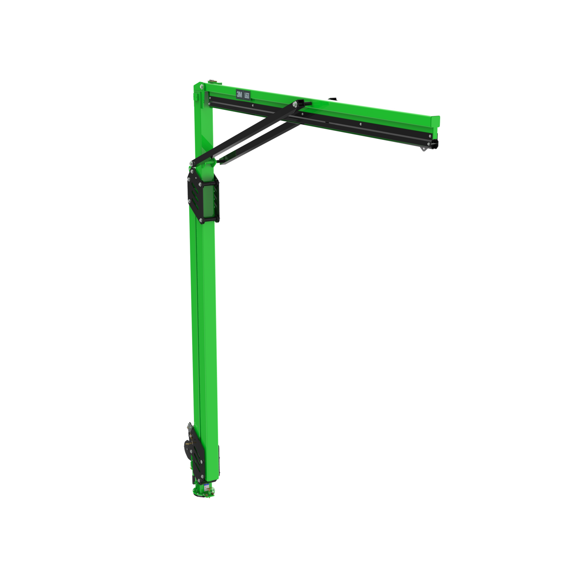3M DBI-SALA FlexiGuard M200 Modular Jib Adjustable Height Mast Anchor - 1 User - 19.8 - 30 ft Height - 15 ft Width - 8530894