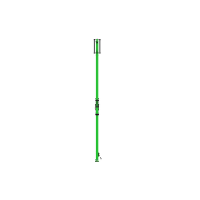 3M DBI-SALA FlexiGuard M200 Modular Jib Adjustable Height Mast Anchor - 1 User - 19.8 - 30 ft Height - 15 ft Width - 8530894