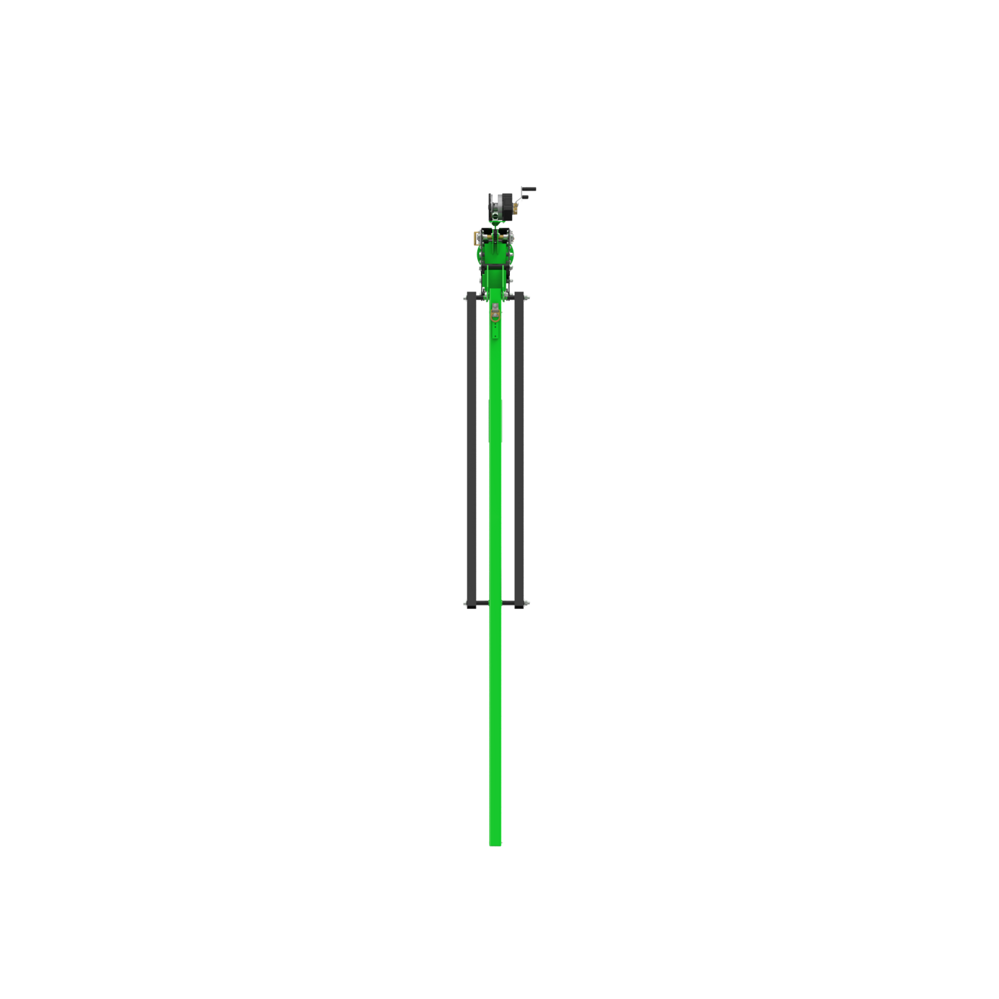 3M DBI-SALA FlexiGuard M200 Modular Jib Adjustable Height Mast Anchor - 1 User - 19.8 - 30 ft Height - 15 ft Width - 8530894