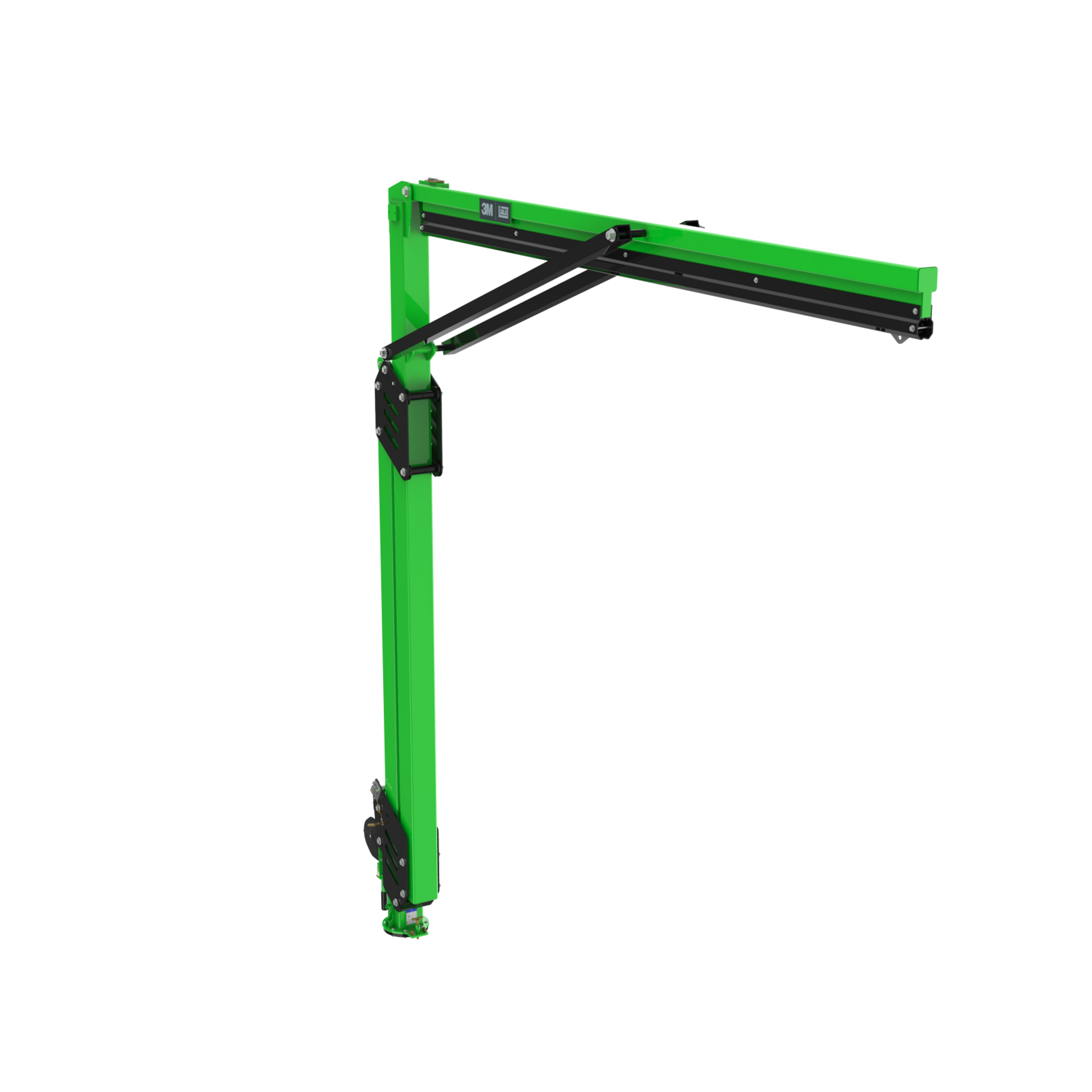 3M DBI-SALA FlexiGuard M200 Modular Jib Adjustable Height Mast Anchor - 1 User - 17.3 - 25 ft Height - 15 ft Width - 8530893