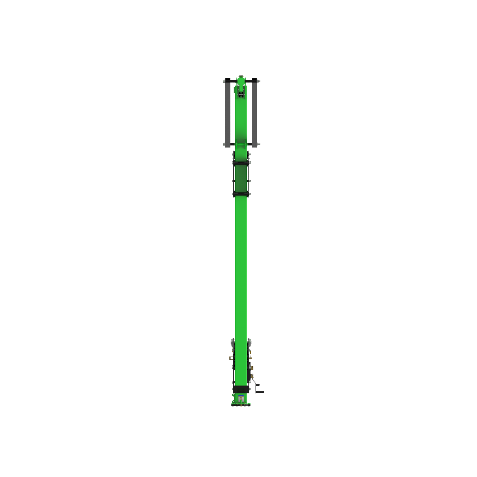 3M DBI-SALA FlexiGuard M200 Modular Jib Adjustable Height Mast Anchor - 1 User - 17.3 - 25 ft Height - 15 ft Width - 8530893