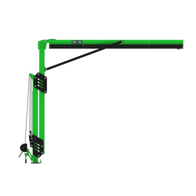 3M DBI-SALA FlexiGuard M200 Modular Jib Adjustable Height Mast Anchor - 1 User - 14.8 - 20 ft Height - 15 ft Width - 8530892