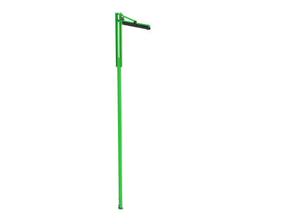 3M DBI-SALA Flexiguard M100 Modular Jib Semi-Fixed Height Mast Anchor - 1 User - 25 - 30 ft High - 7.5 ft Reach - 8530884