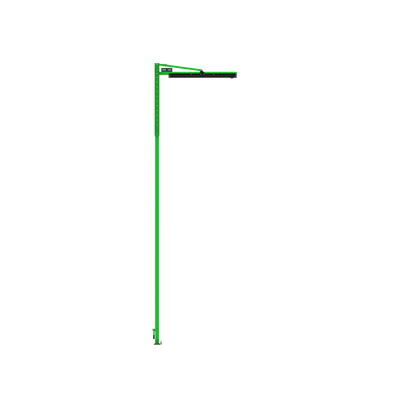3M DBI-SALA Flexiguard M100 Modular Jib Semi-Fixed Height Mast Anchor - 1 User - 25 - 30 ft High - 7.5 ft Reach - 8530884