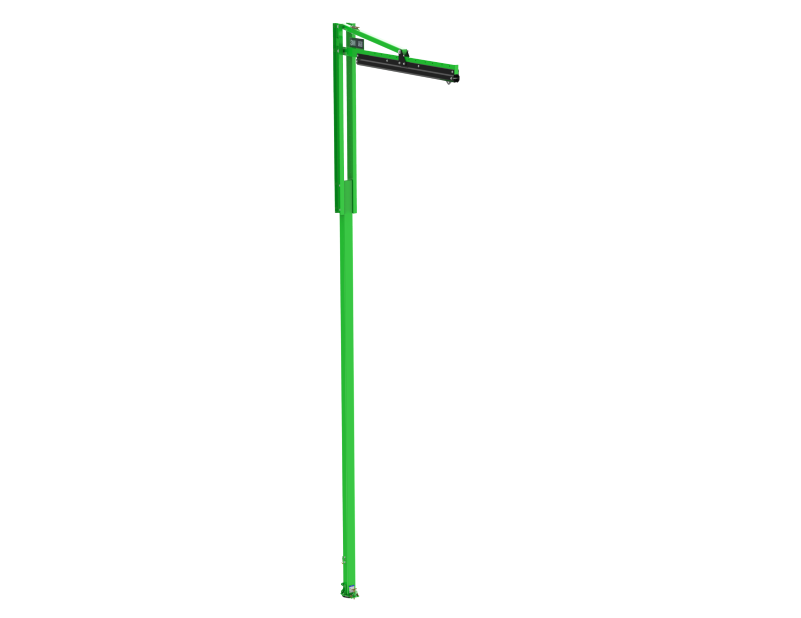 3M DBI-SALA Flexiguard M100 Modular Jib Semi-Fixed Height Mast Anchor - 1 User - 20 - 25 ft High - 7.5 ft Wide - 8530883