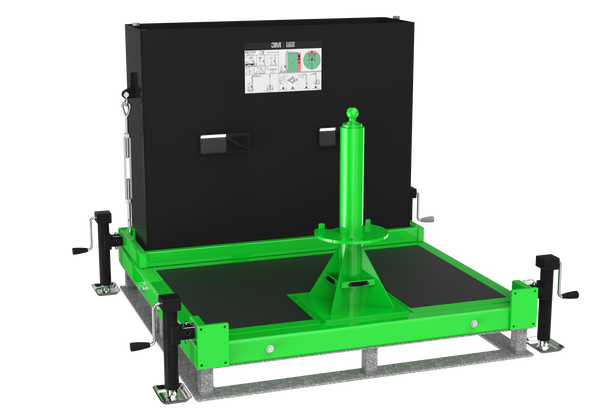 3M DBI-SALA Flexiguard M100 Modular Jib Counterweight Base without Concrete - 8530869