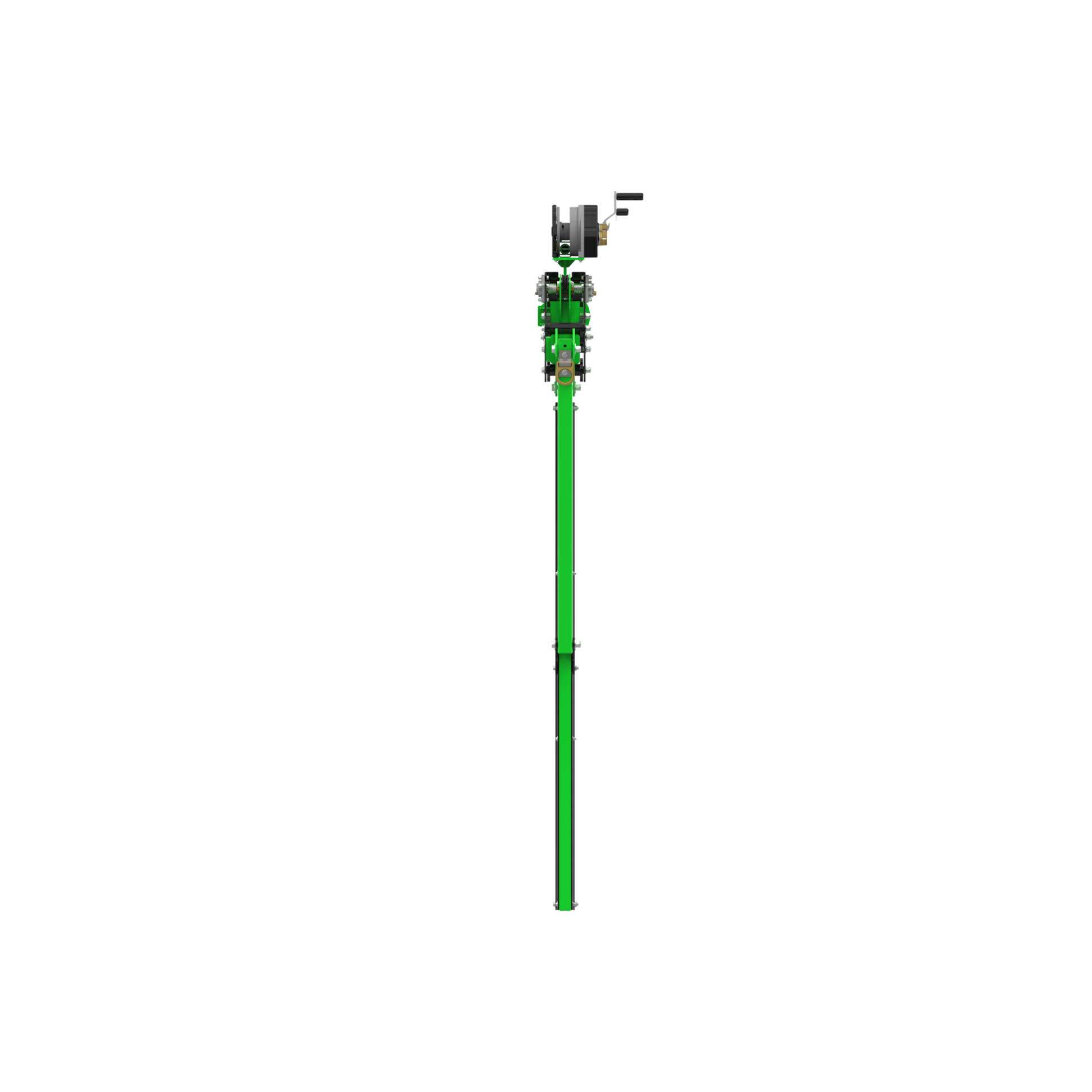 3M DBI-SALA Flexiguard M100 Modular Jib Adjustable Height Mast Anchor - 1 User - 10 - 15 ft High - 7.5 ft Reach - 8530874