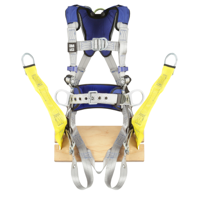 3M DBI-SALA ExoFit X100 Comfort Construction Oil and Gas Climbing/Positioning/Suspension Safety Harness - Medium - 1401146