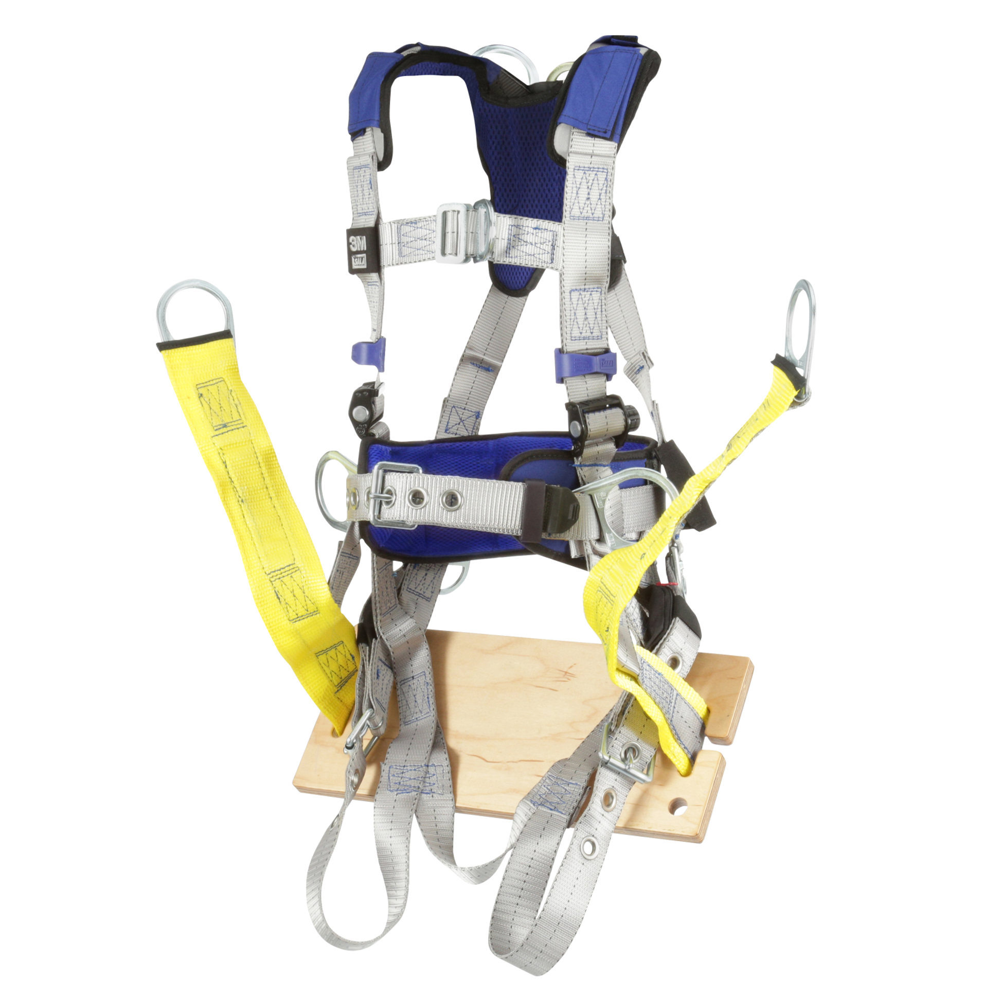 3M DBI-SALA ExoFit X100 Comfort Construction Oil and Gas Climbing/Positioning/Suspension Safety Harness - Medium - 1401146