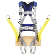 3M DBI-SALA ExoFit X100 Comfort Construction Oil and Gas Climbing/Positioning/Suspension Safety Harness - X-Large - 1401148