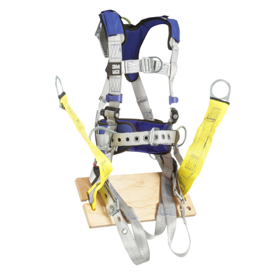 3M DBI-SALA ExoFit X100 Comfort Construction Oil and Gas Climbing/Positioning/Suspension Safety Harness - X-Large - 1401148