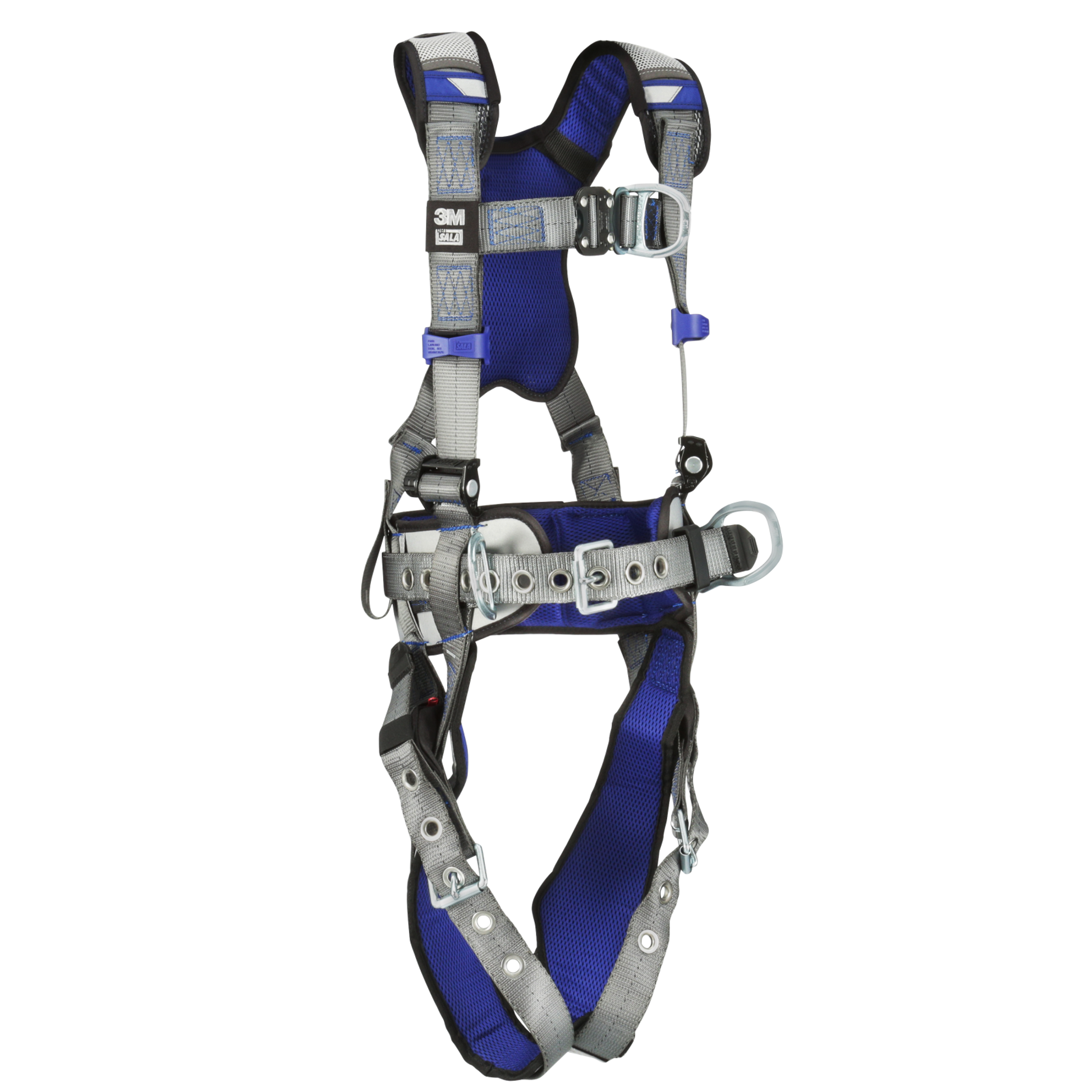 3M DBI-SALA ExoFit X200 Comfort Construction Climbing/Positioning Safety Harness - Medium - 1402089