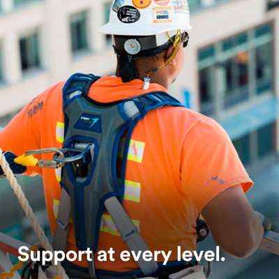 3M DBI-SALA ExoFit X300 Comfort Construction Positioning Safety Harness - X-Small - 1113120