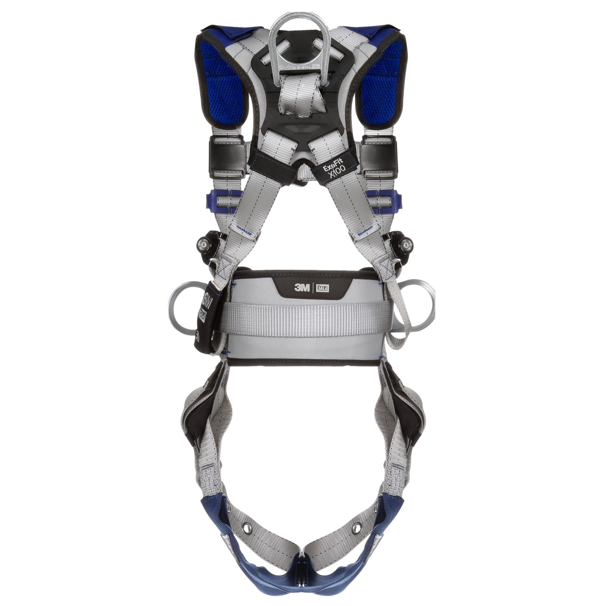 3M DBI-SALA ExoFit X100 Comfort Iron Work Construction Positioning Safety Harness - Large - 1401176