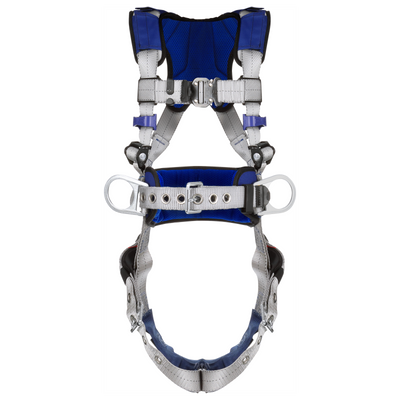 3M DBI-SALA ExoFit X100 Comfort Iron Work Construction Positioning Safety Harness - 2X - 1401178