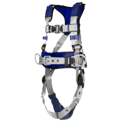 3M DBI-SALA ExoFit X100 Comfort Iron Work Construction Positioning Safety Harness - 2X - 1401178