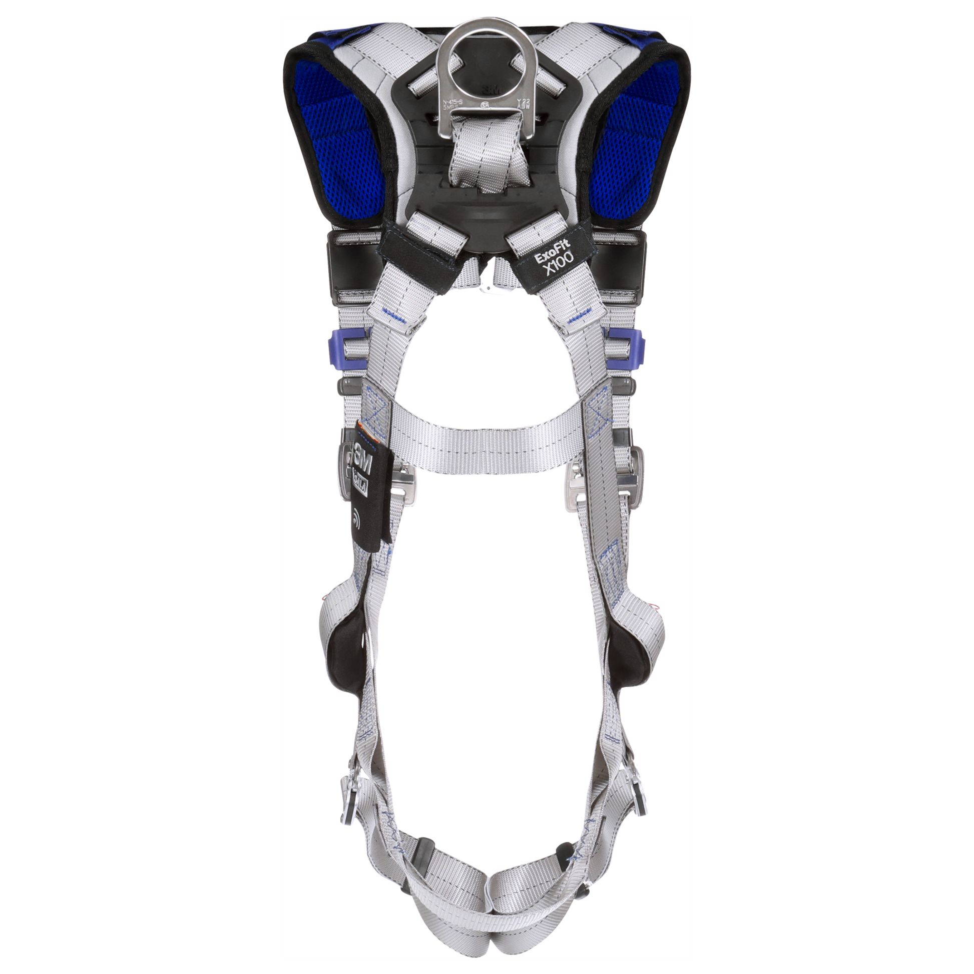 3M DBI-SALA ExoFit X100 Comfort Vest Safety Harness - Small - Stainless Steel Hardware - 1401185
