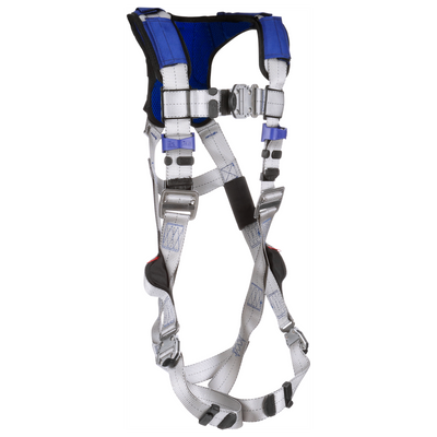 3M DBI-SALA ExoFit X100 Comfort Vest Safety Harness - 2X - Stainless Steel Hardware - 1401189