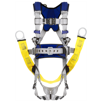 3M DBI-SALA ExoFit X100 Comfort Oil & Gas Climbing/Suspension Safety Harness - X-Large - Energy Absorber Extension - 1401208