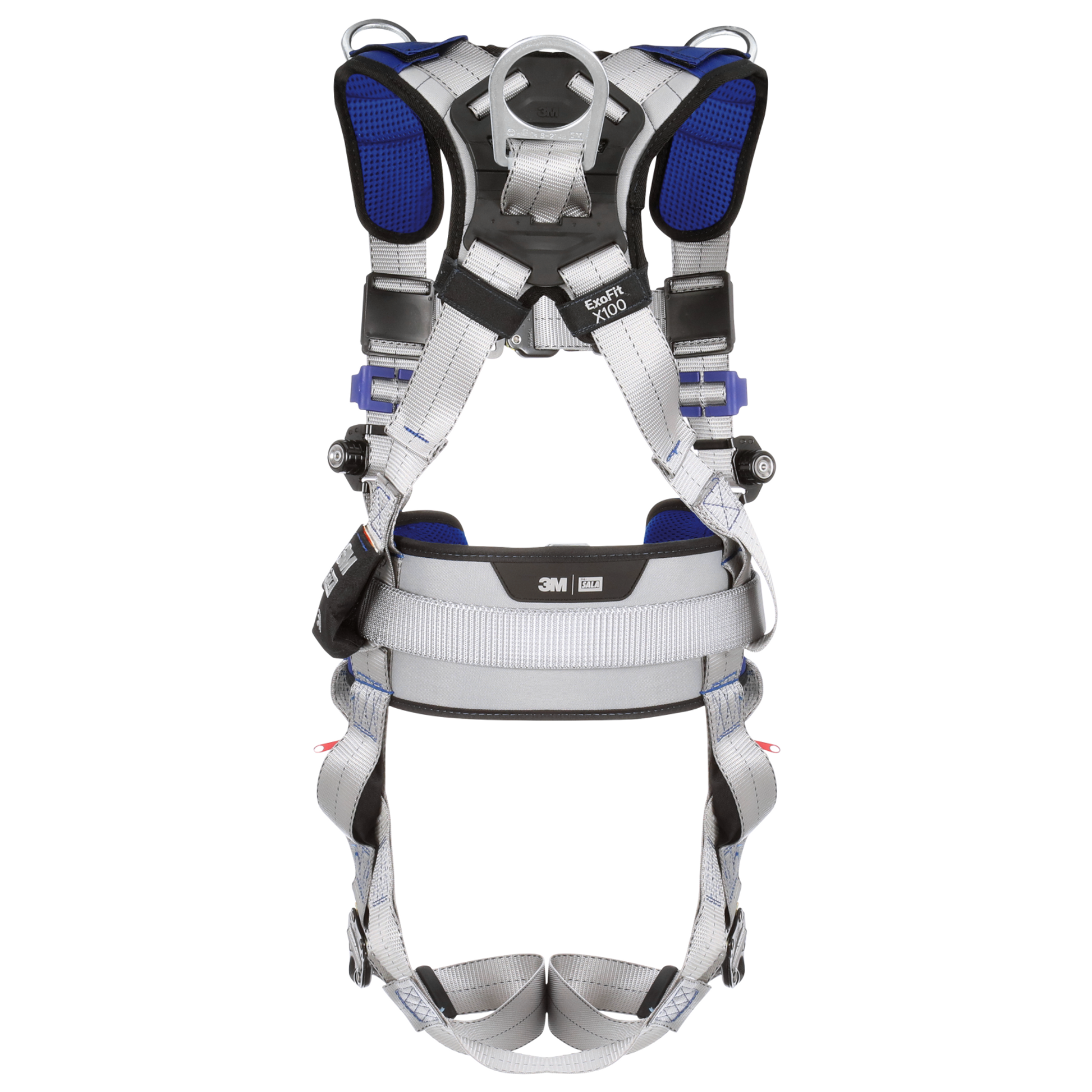 3M DBI-SALA ExoFit X100 Comfort Construction Retrieval Safety Harness for use with Ska-Pak - 1401210 - Small