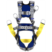 3M DBI-SALA ExoFit X200 Comfort Tower Climbing/Suspension Safety Harness with Back D-ring Extension - Small - 1402056