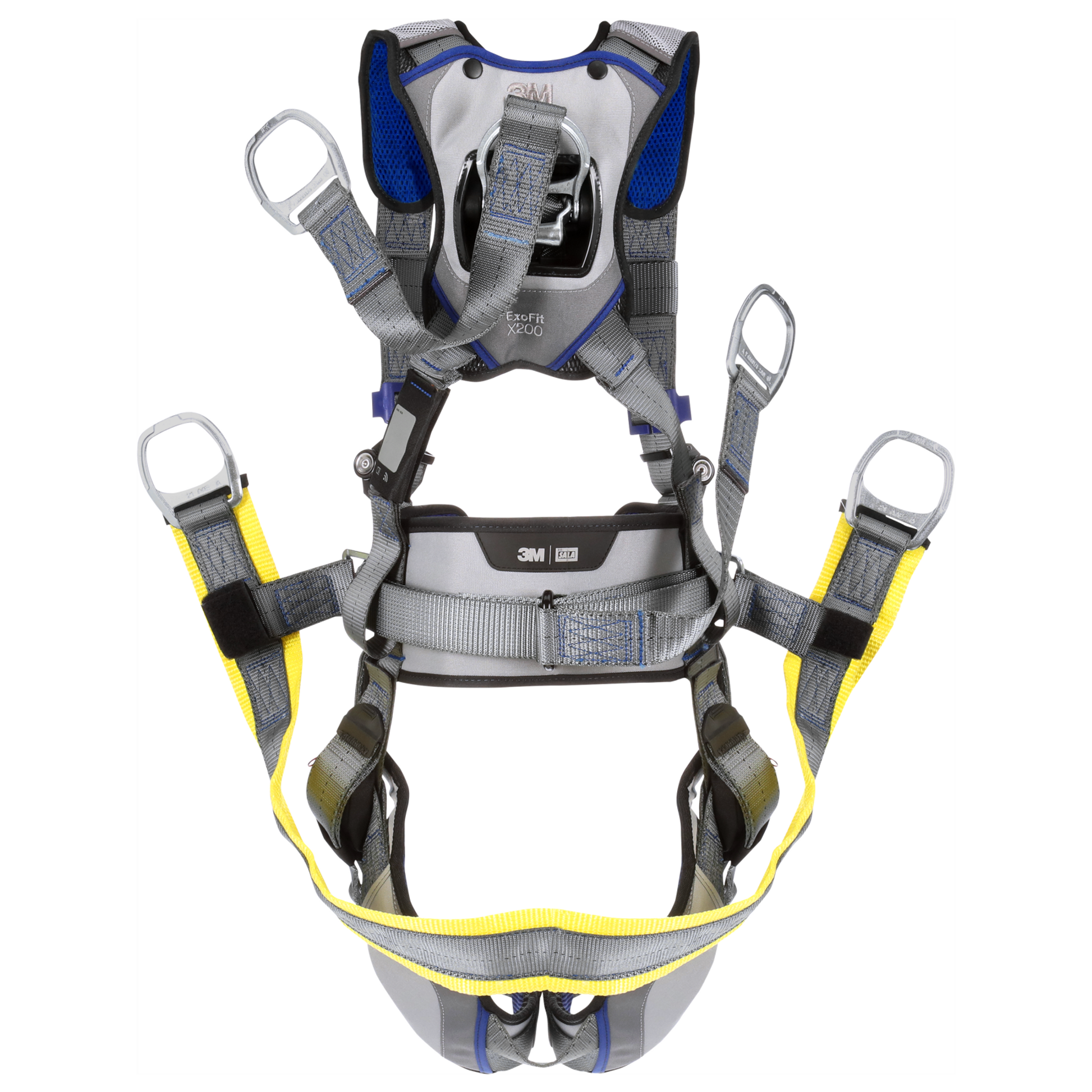 3M DBI-SALA ExoFit X200 Comfort Tower Climbing/Suspension Safety Harness with Back D-ring Extension - Small - 1402056