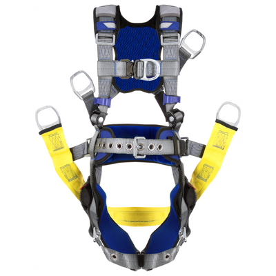 3M DBI-SALA ExoFit X200 Comfort Tower Climbing/Suspension Safety Harness with Back D-ring Extension - Medium - 1402057