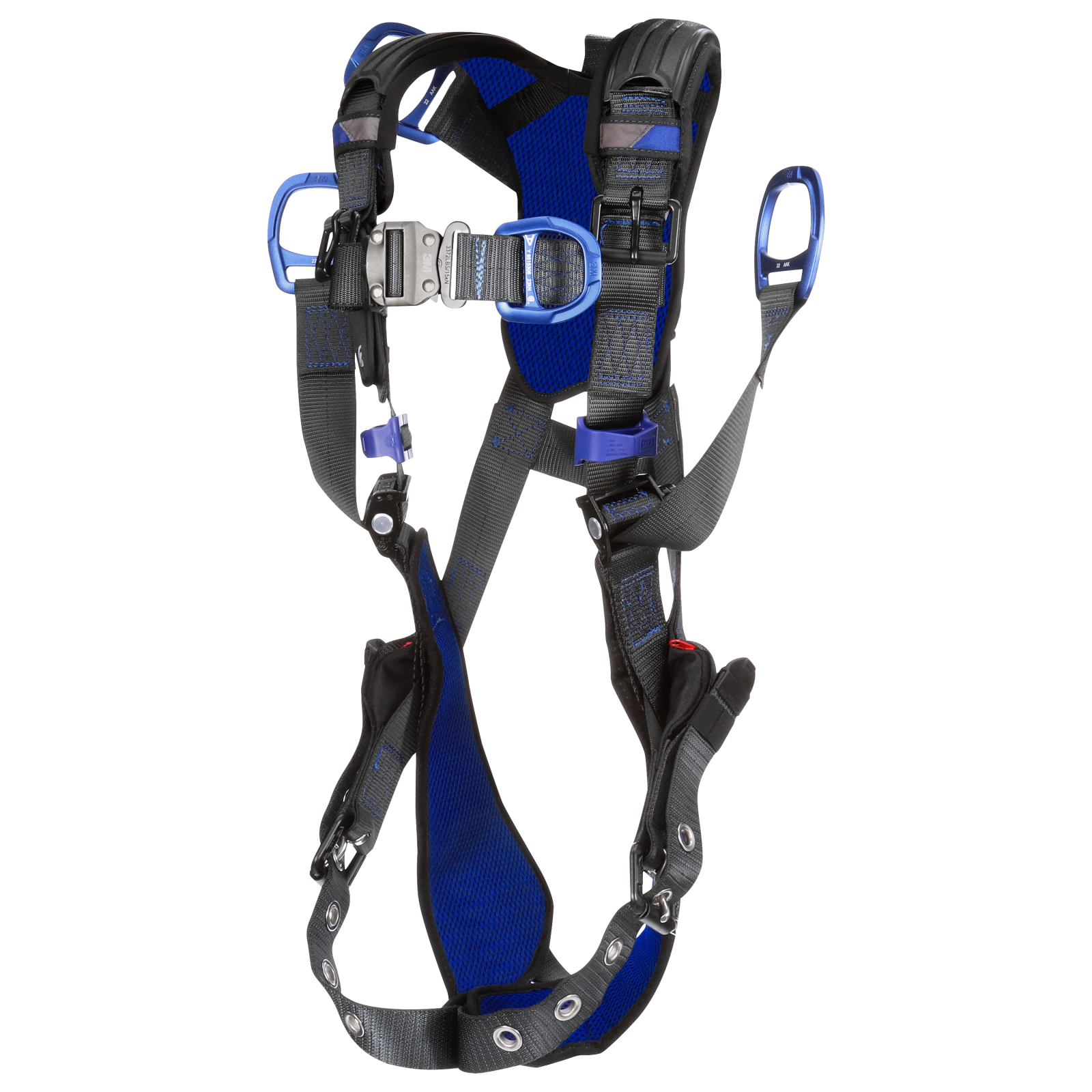 3M DBI-SALA ExoFit X300 Comfort Oil and Gas Climbing/Lifting Safety Harness with Tongue Buckle Belt Connector - Large - 1403225
