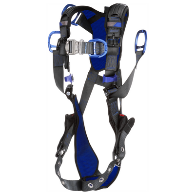 3M DBI-SALA ExoFit X300 Comfort Oil and Gas Climbing/Lifting Safety Harness with Tongue Buckle Belt Connector - Large - 1403225