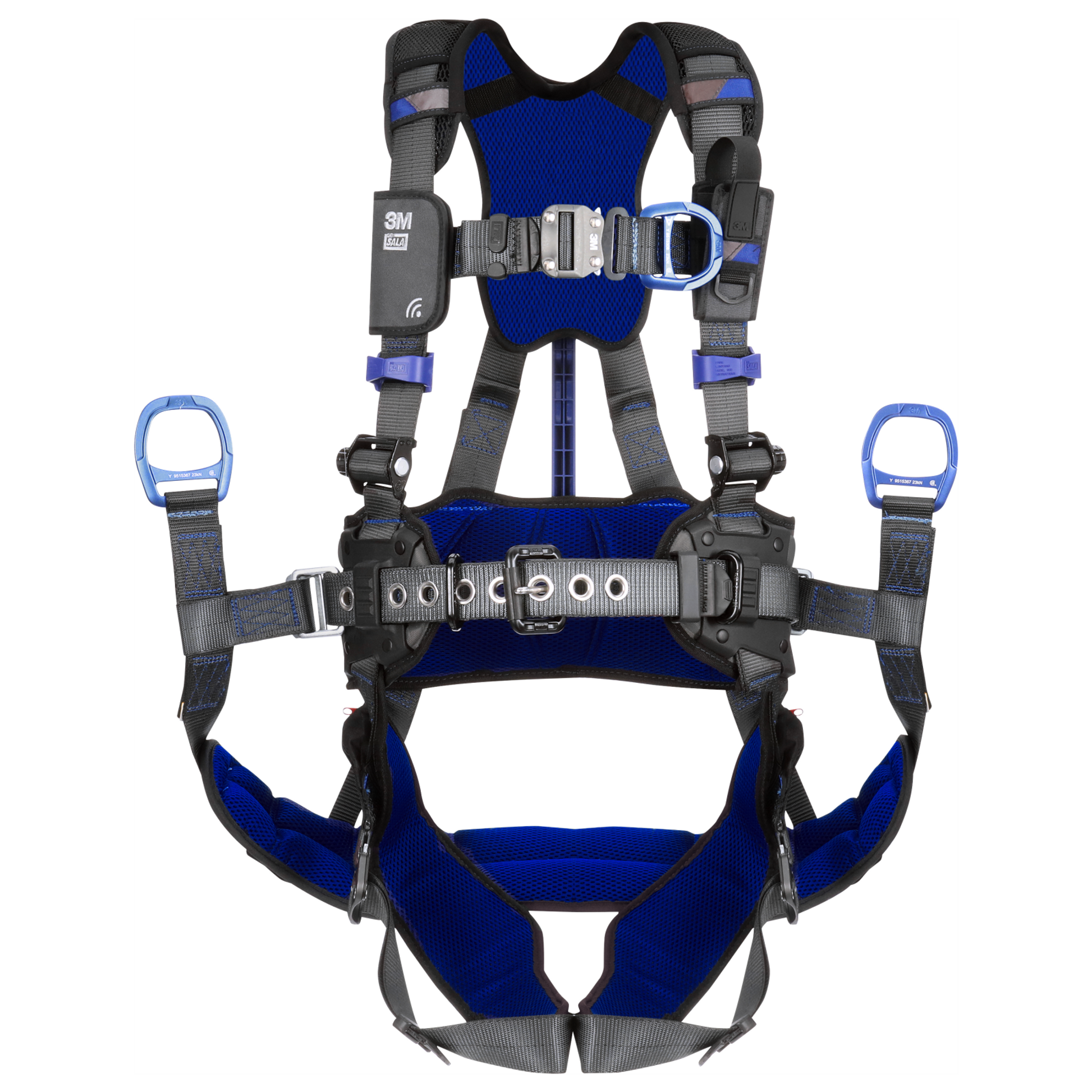 3M DBI-SALA ExoFit X300 Comfort Tower Climbing/Suspension Safety Harness with Weight Bar - 2X - 1403236