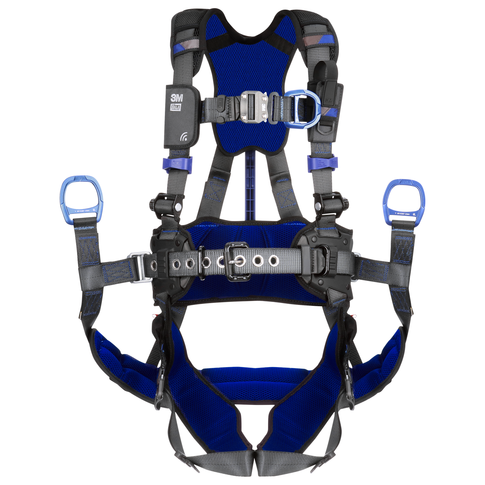 3M DBI-SALA ExoFit X300 Comfort Tower Climbing/Suspension Safety Harness with Weight Bar - 2X - 1403236