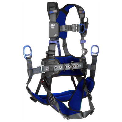 3M DBI-SALA ExoFit X300 Comfort Tower Climbing/Suspension Safety Harness with Weight Bar - 2X - 1403236