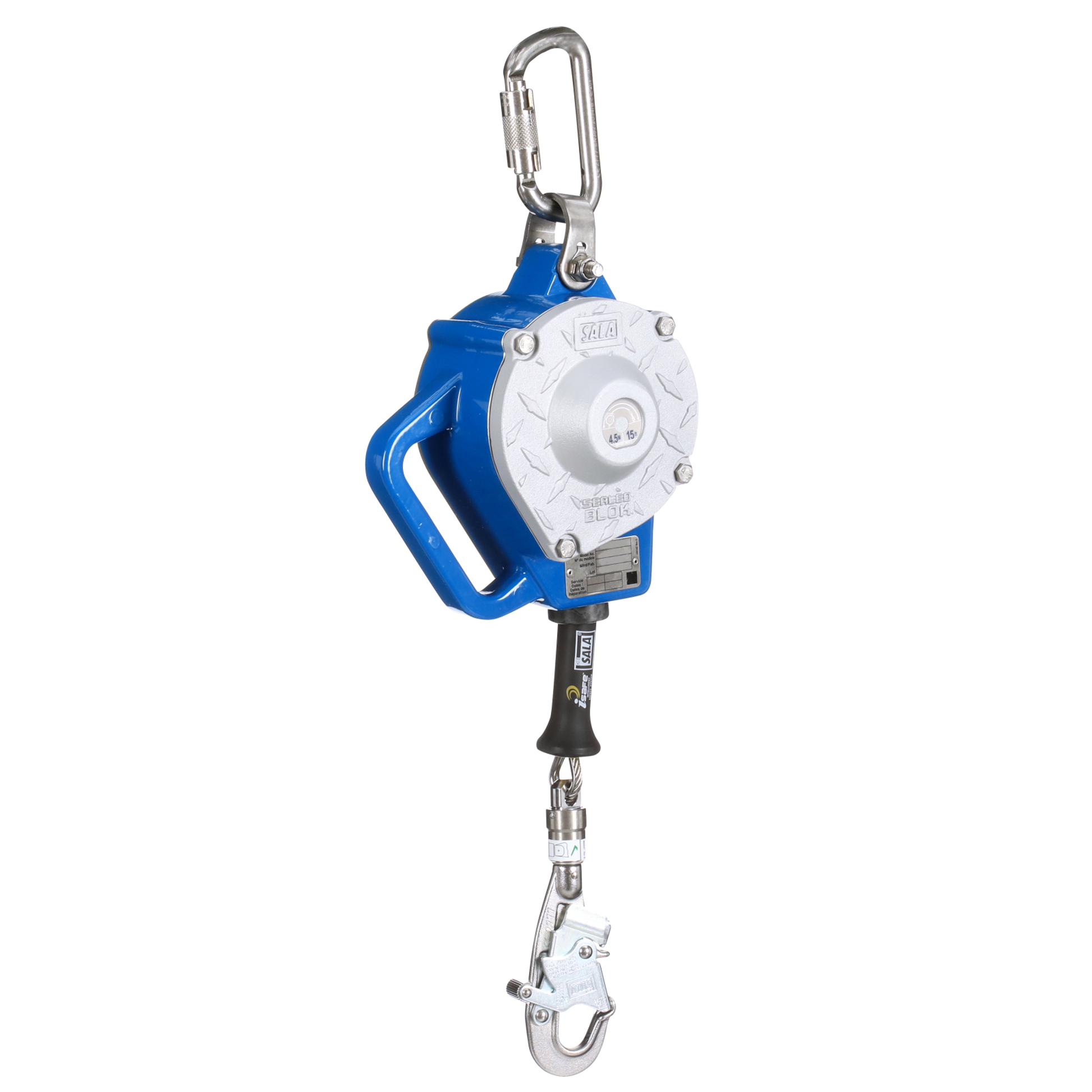 3M DBI-SALA Sealed-Blok Self Retracting Lifeline - Stainless Steel Cable - 15 ft. (4.5 m) - 3400131
