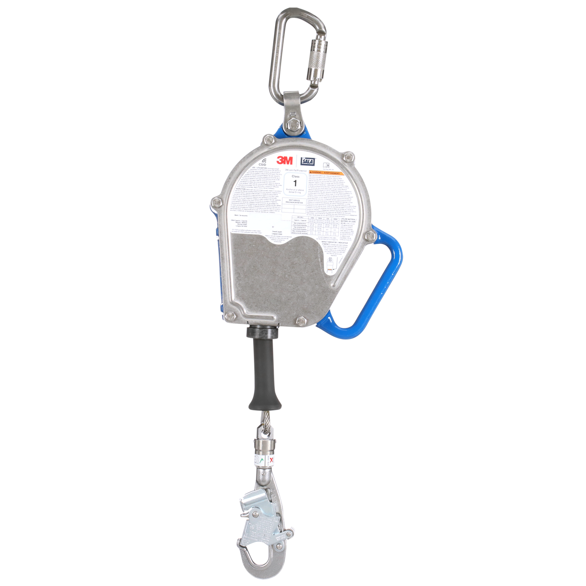 3M DBI-SALA Sealed-Blok Self-Retracting Lifeline - Stainless Steel Cable - 30 ft. (9 m) - 3400133