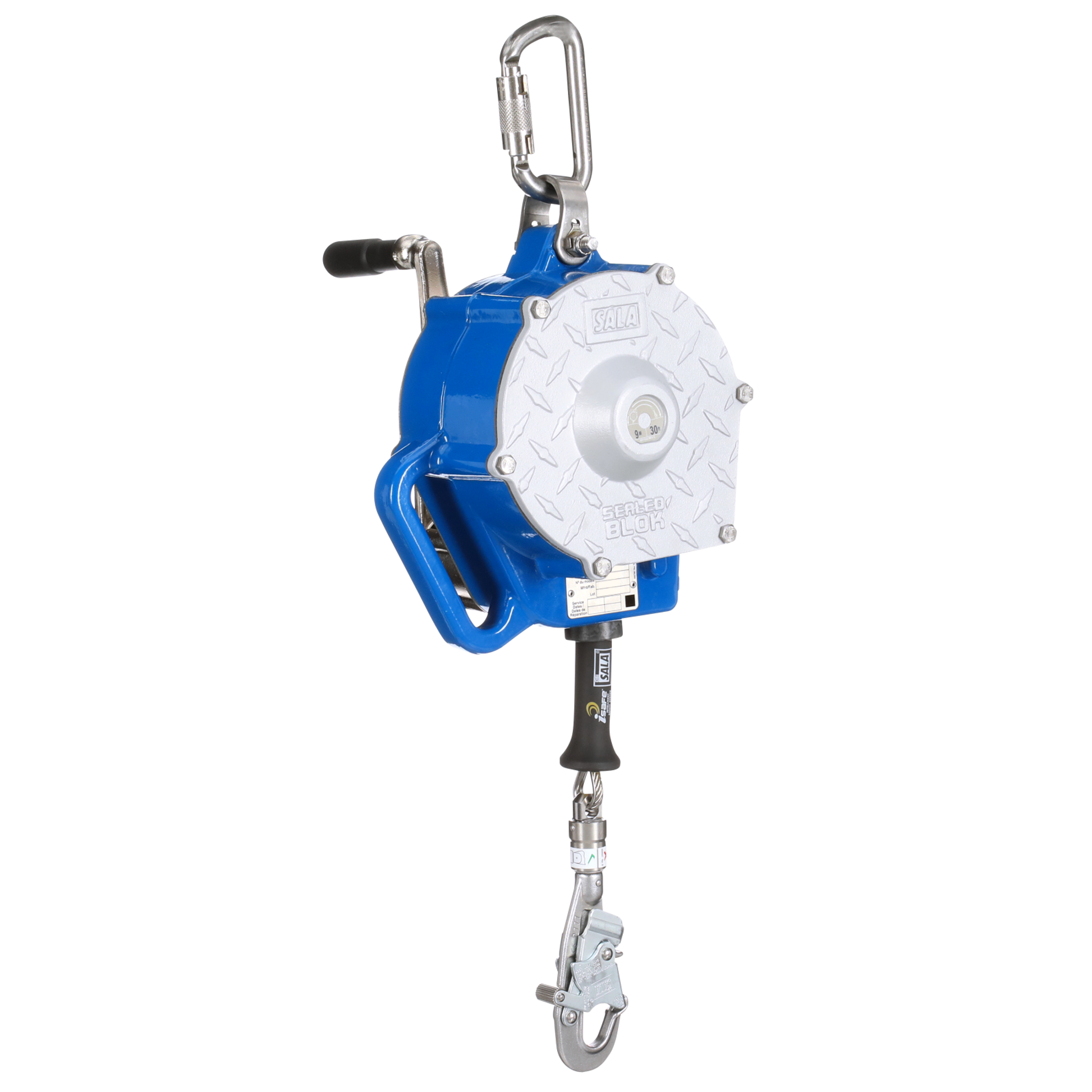 3M DBI-SALA Sealed-Blok Self-Retracting Lifeline - Retrieval - Stainless Steel Cable - 30 ft. (9 m) - 3400144
