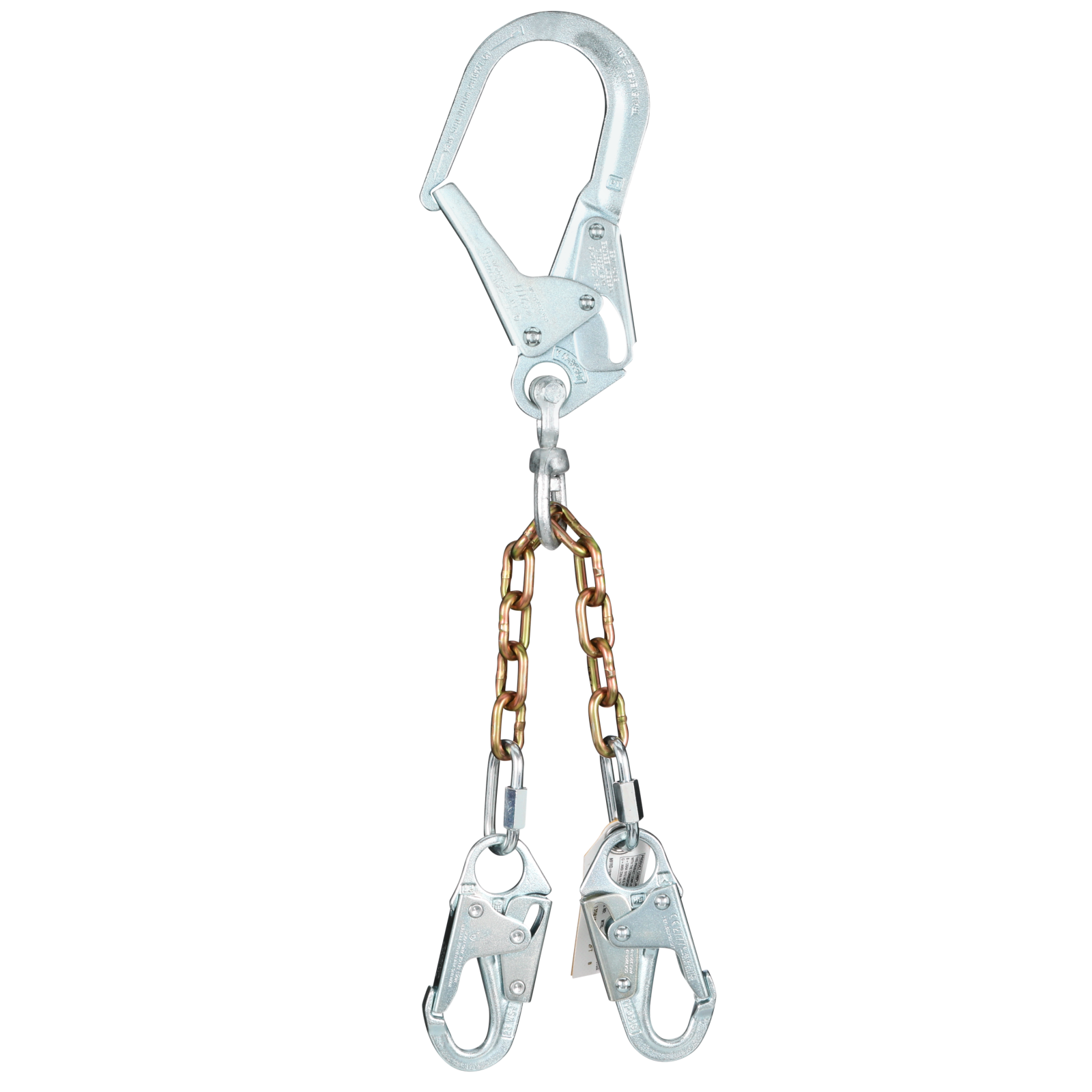 3M Protecta Swiveling Chain Rebar/Positioning Lanyard - 2 ft - 1350150