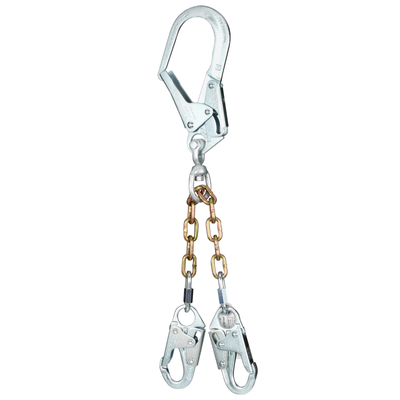 3M Protecta Swiveling Chain Rebar/Positioning Lanyard - 2 ft - 1350150
