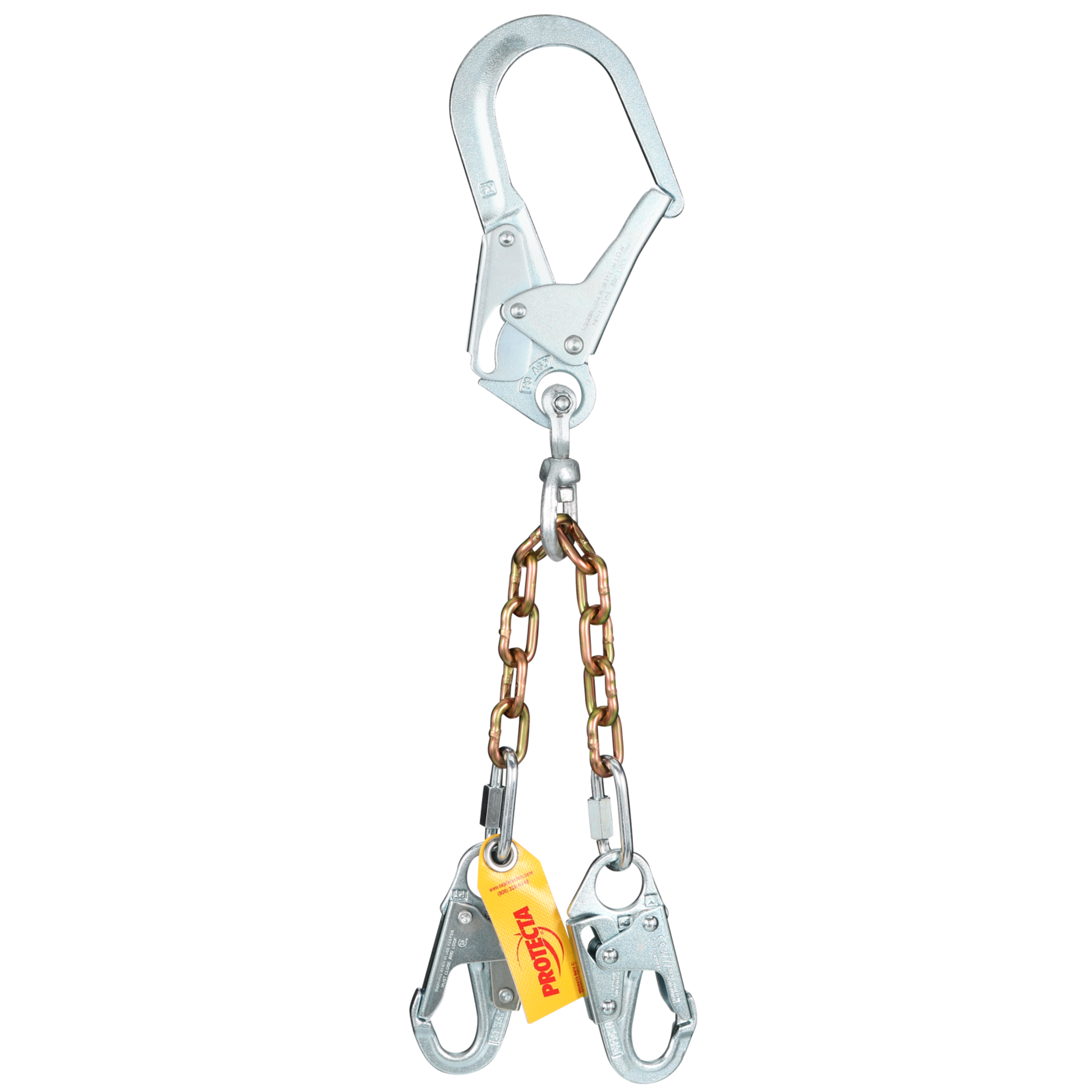 3M Protecta Swiveling Chain Rebar/Positioning Lanyard - 2 ft - 1350150