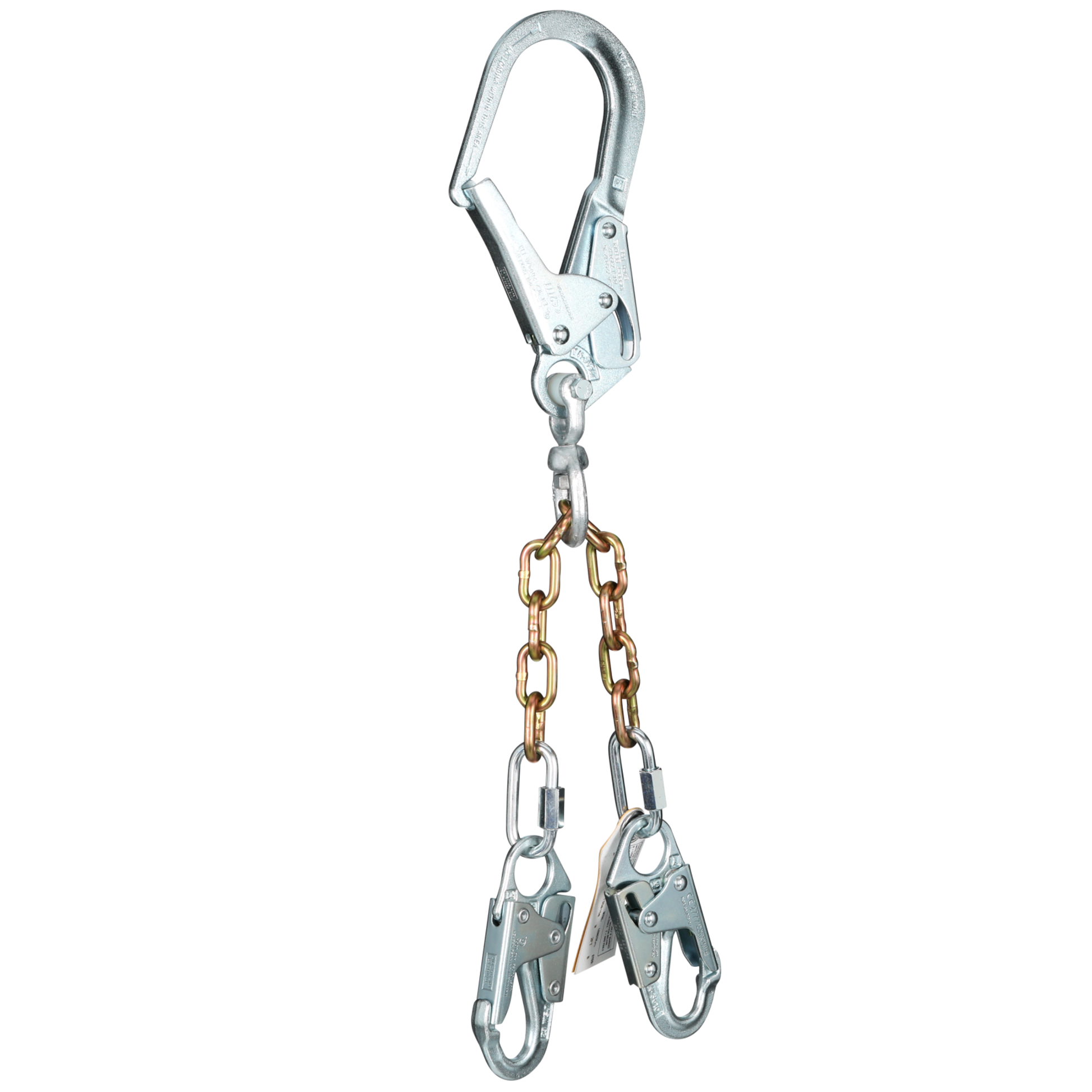 3M Protecta Swiveling Chain Rebar/Positioning Lanyard - 2 ft - 1350150