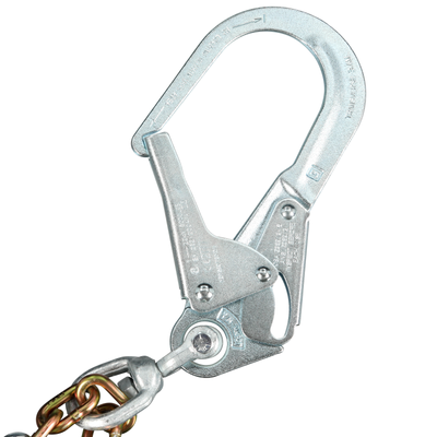 3M Protecta Swiveling Chain Rebar/Positioning Lanyard - 2 ft - 1350150