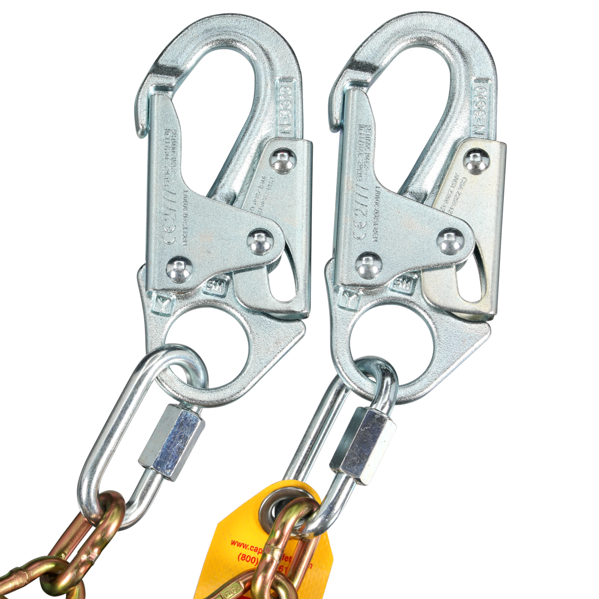 3M Protecta Swiveling Chain Rebar/Positioning Lanyard - 2 ft - 1350150