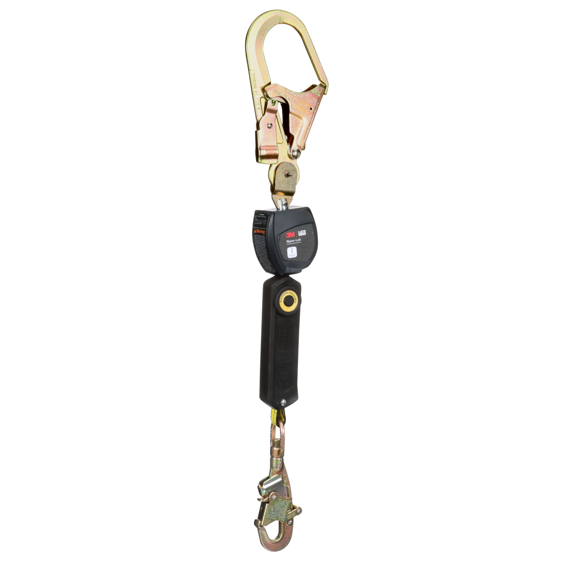 3M DBI-SALA Nano-Lok Self-Retracting Lifeline with Anchor Hook - Web - 6 ft - 3100545