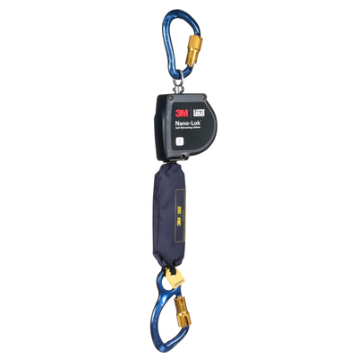 3M DBI-SALA Nano-Lok Extended Length Self-Retracting Lifeline with Anchor Hook - Web - 11 ft - 3100593
