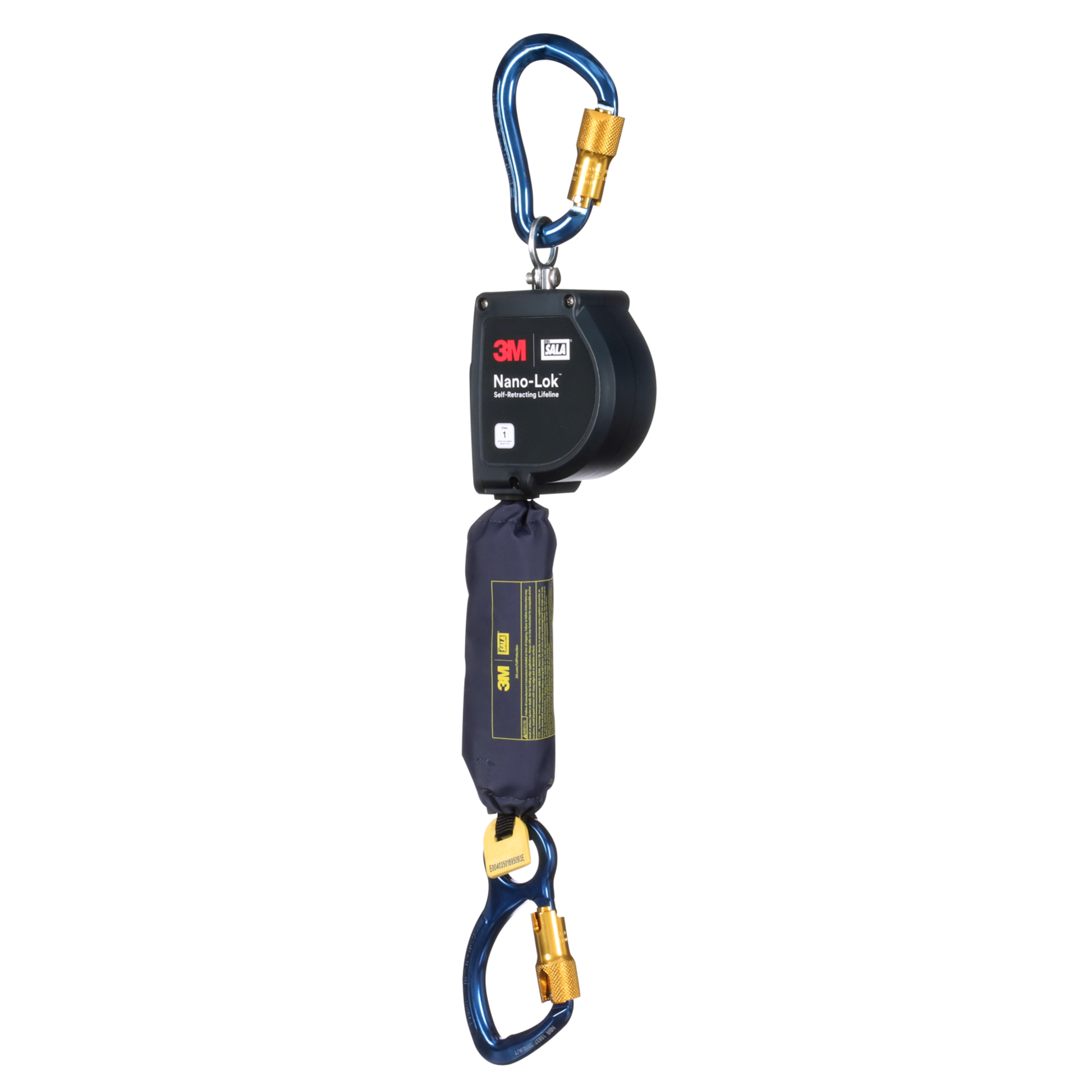 3M DBI-SALA Nano-Lok Extended Length Self-Retracting Lifeline with Anchor Hook - Web - 11 ft - 3100593