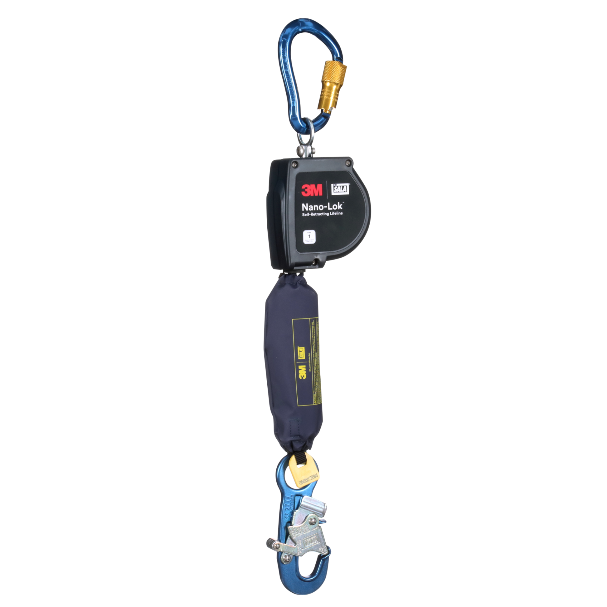 3M DBI-SALA Nano-Lok Extended Length Self-Retracting Lifeline with Anchor Hook - Web - 11 ft - 3100594