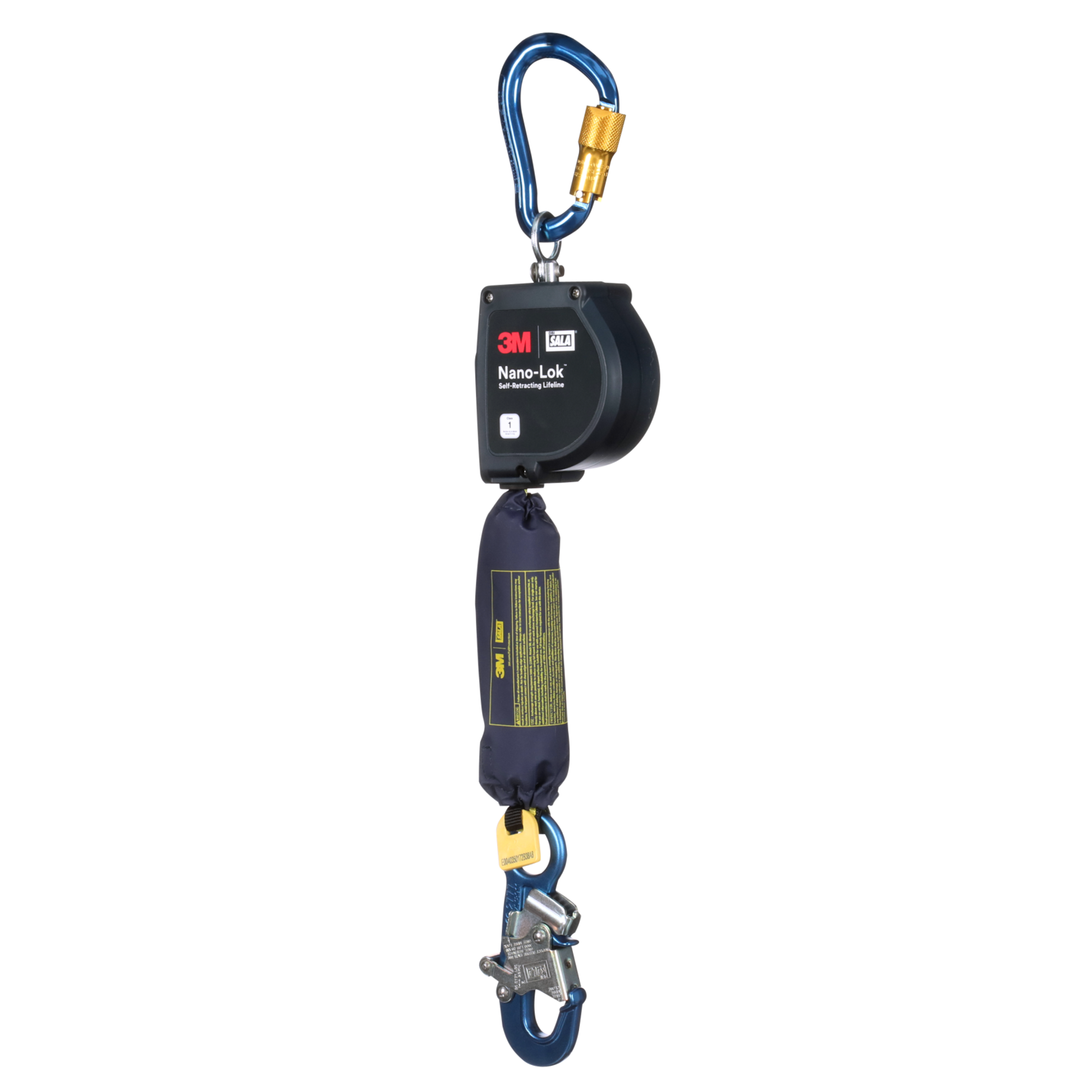 3M DBI-SALA Nano-Lok Extended Length Self-Retracting Lifeline with Anchor Hook - Web - 11 ft - 3100594
