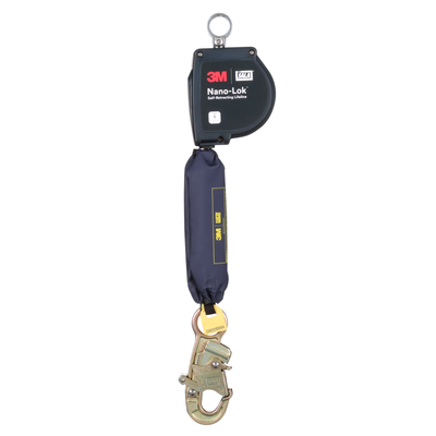 3M DBI-SALA Nano-Lok Extended Length Self-Retracting Lifeline with Anchor Ring - Web - 11 ft - 3100595
