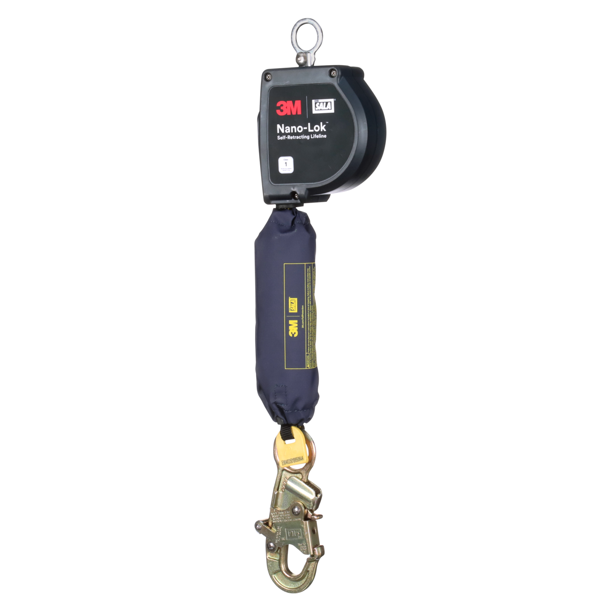 3M DBI-SALA Nano-Lok Extended Length Self-Retracting Lifeline with Anchor Ring - Web - 11 ft - 3100595