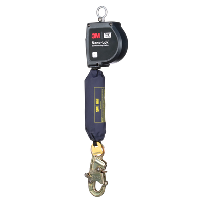 3M DBI-SALA Nano-Lok Extended Length Self-Retracting Lifeline with Anchor Ring - Web - 11 ft - 3100595