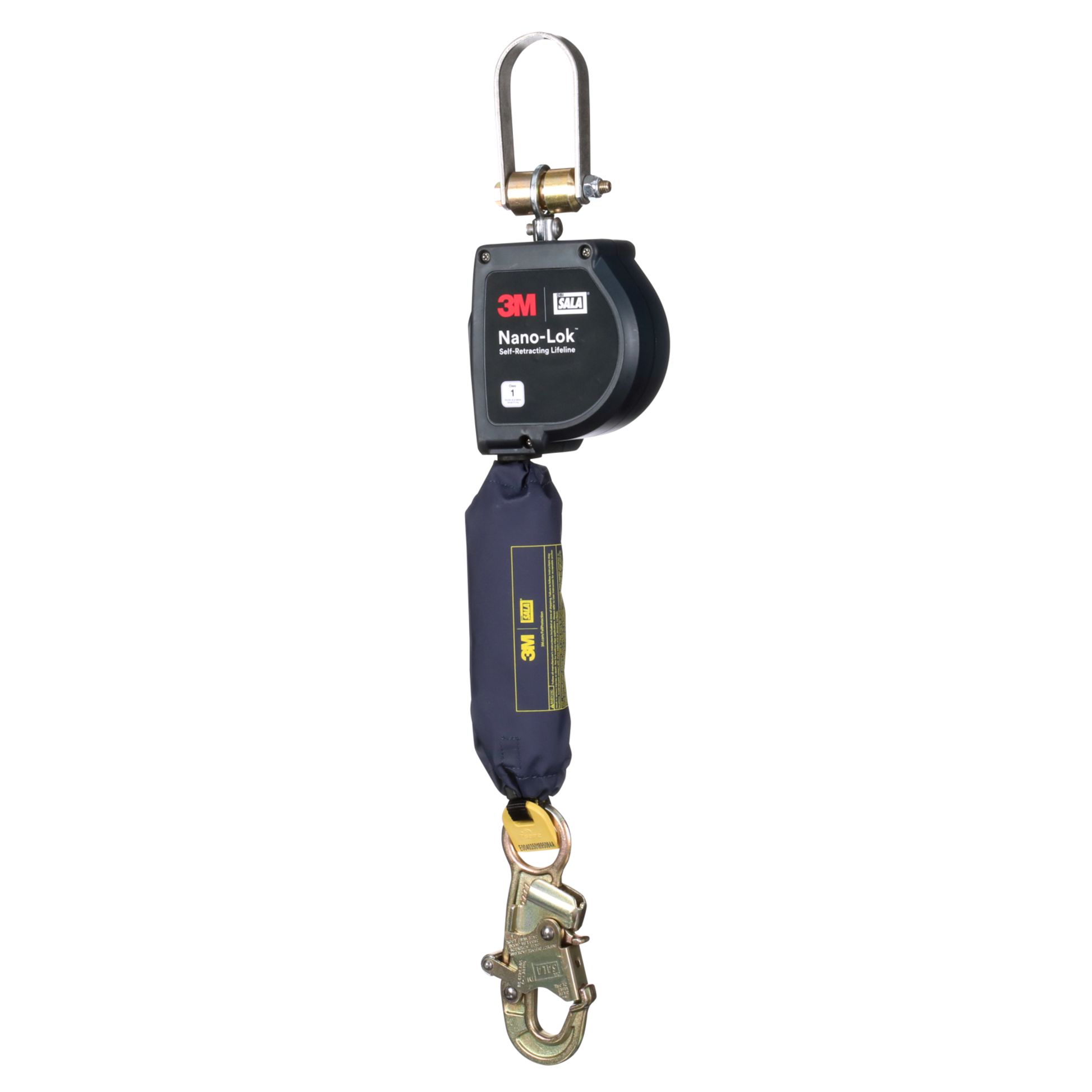 3M DBI-SALA Nano-Lok Extended Length Self-Retracting Lifeline with Cab Mount Bracket - Web - 11 ft - 3100598
